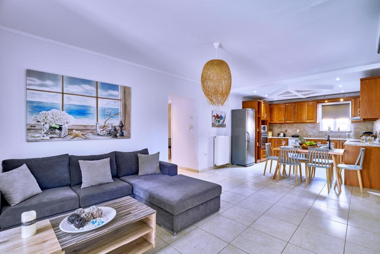 חאניה Sunny Luxury Apartment מראה חיצוני תמונה