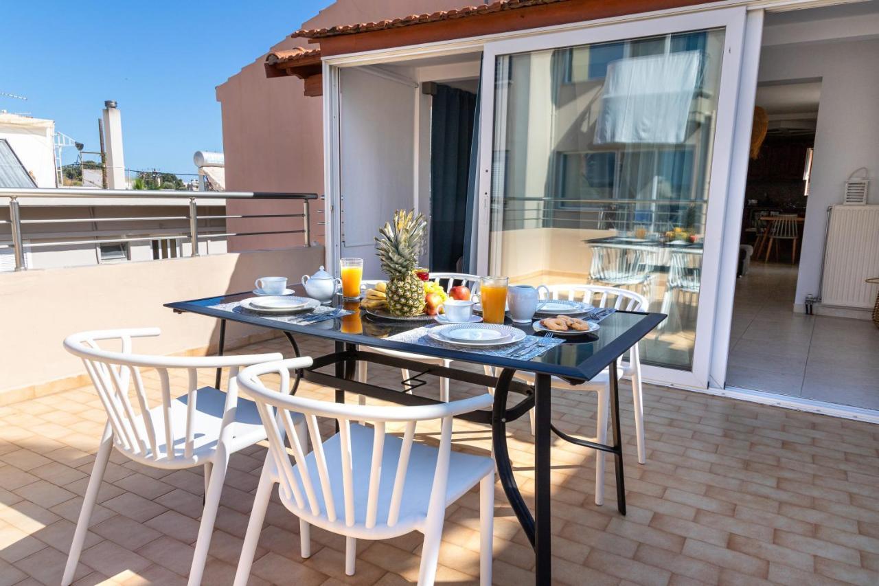 חאניה Sunny Luxury Apartment מראה חיצוני תמונה
